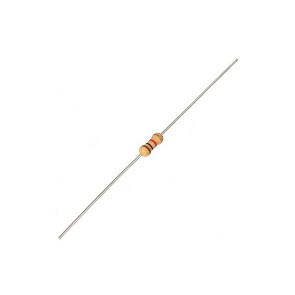 Resistor 1kOhms 250mW 5% Dip Resistor ۱kOhms ۲۵۰mW ۵% Dip China Brand - Image 1