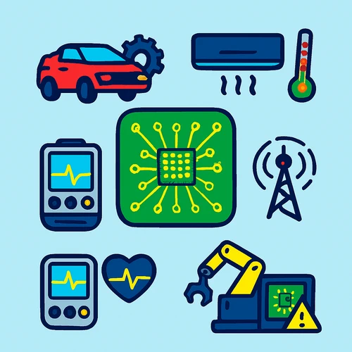 صنایع هدف تولید PCB لبخند الکترونیک